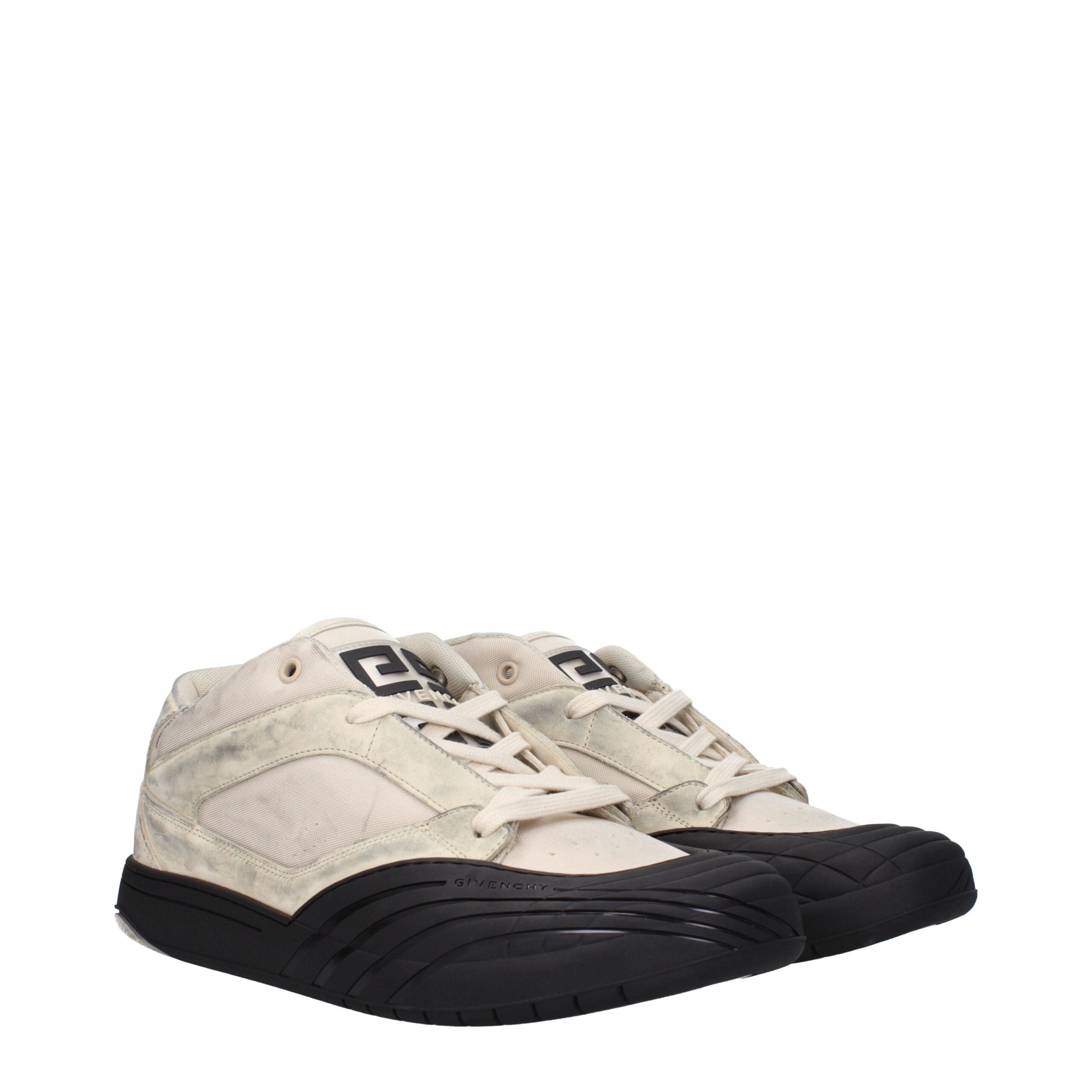 Givenchy Beige Fabric Chunky Men's Sneakers