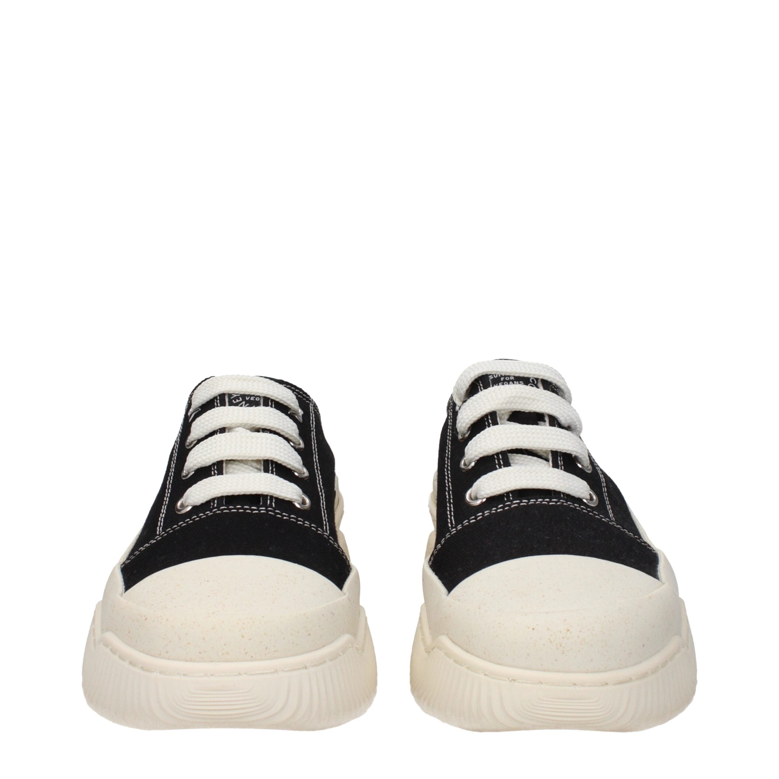 Stella McCartney Black Fabric Chunky Women's Sneakers