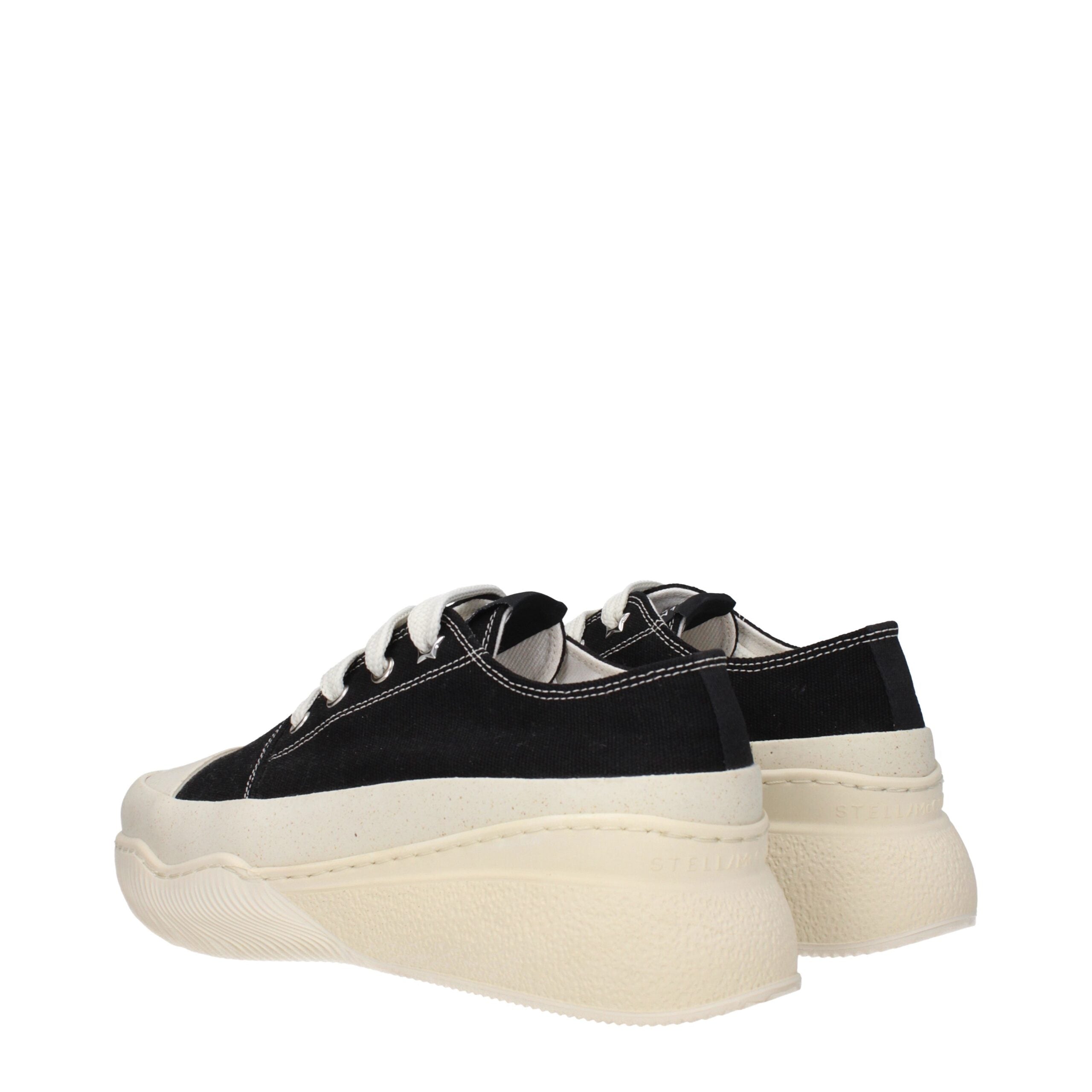 Stella McCartney Black Fabric Chunky Women's Sneakers