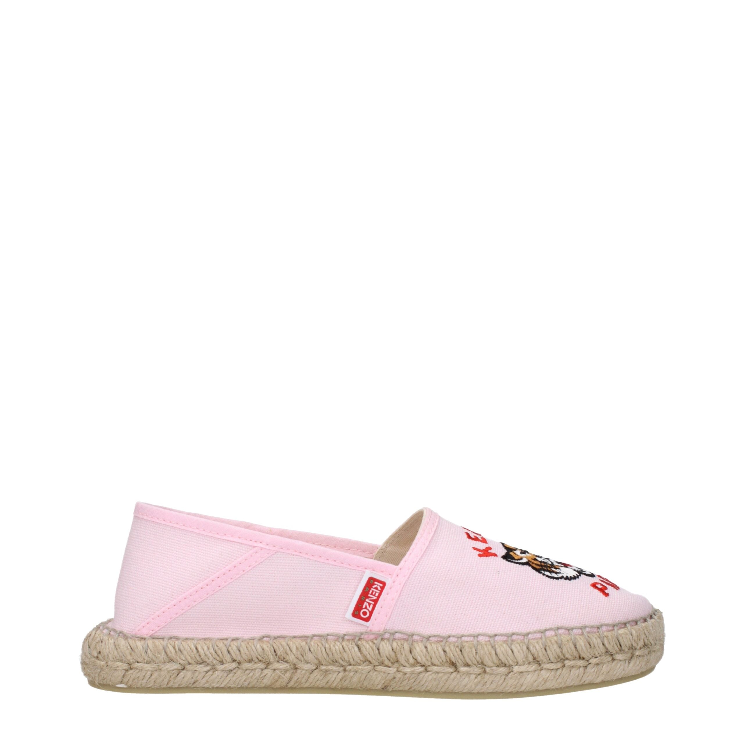 Kenzo Pink Fabric Women's Espadrilles