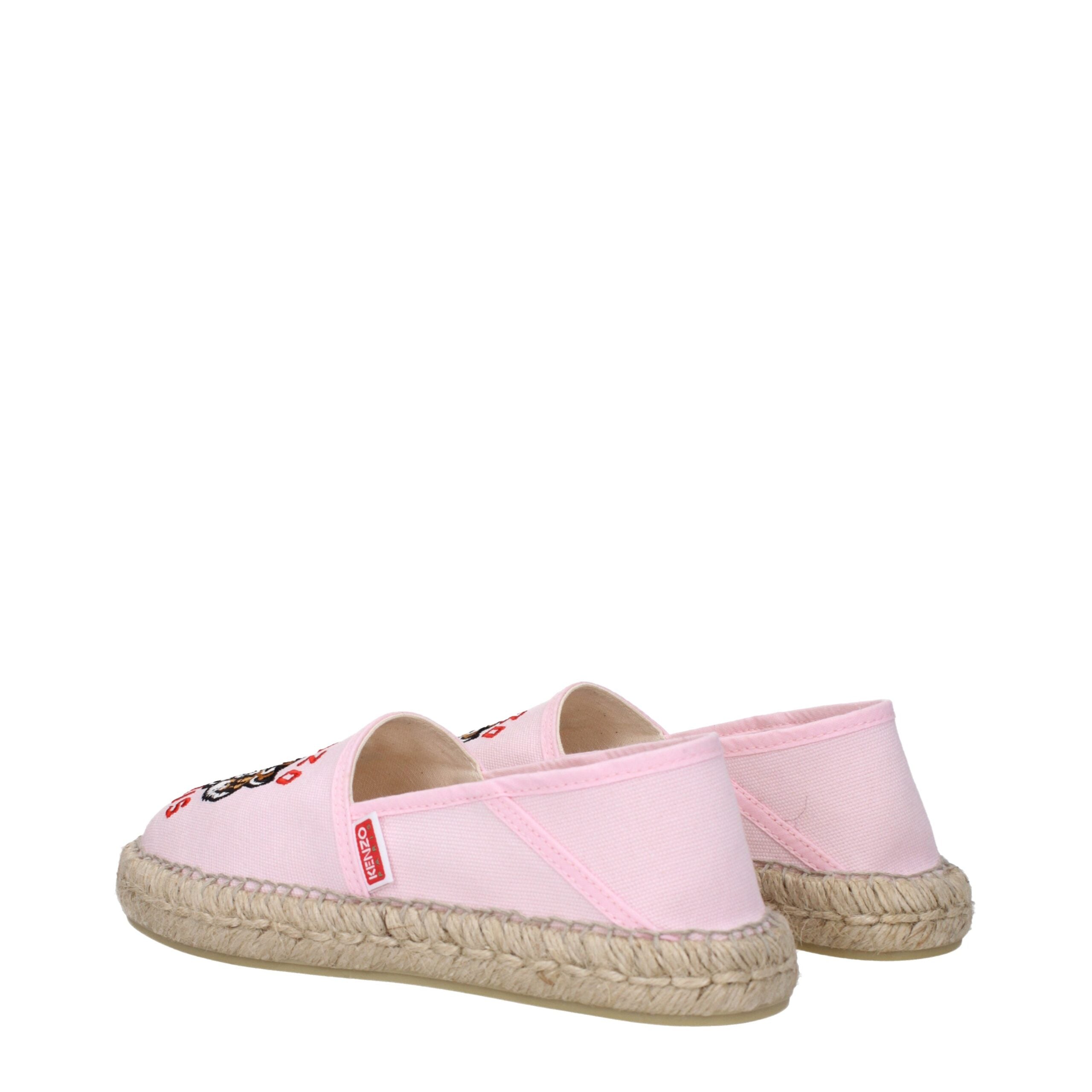 Kenzo Pink Fabric Women's Espadrilles