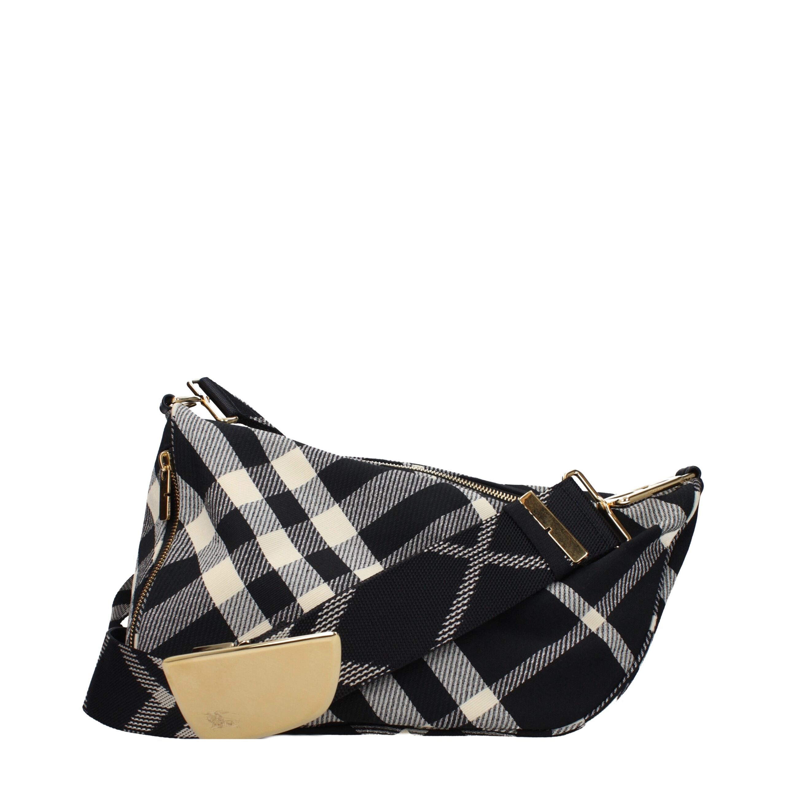 Burberry Black Fabric Crossbody Women's Bags