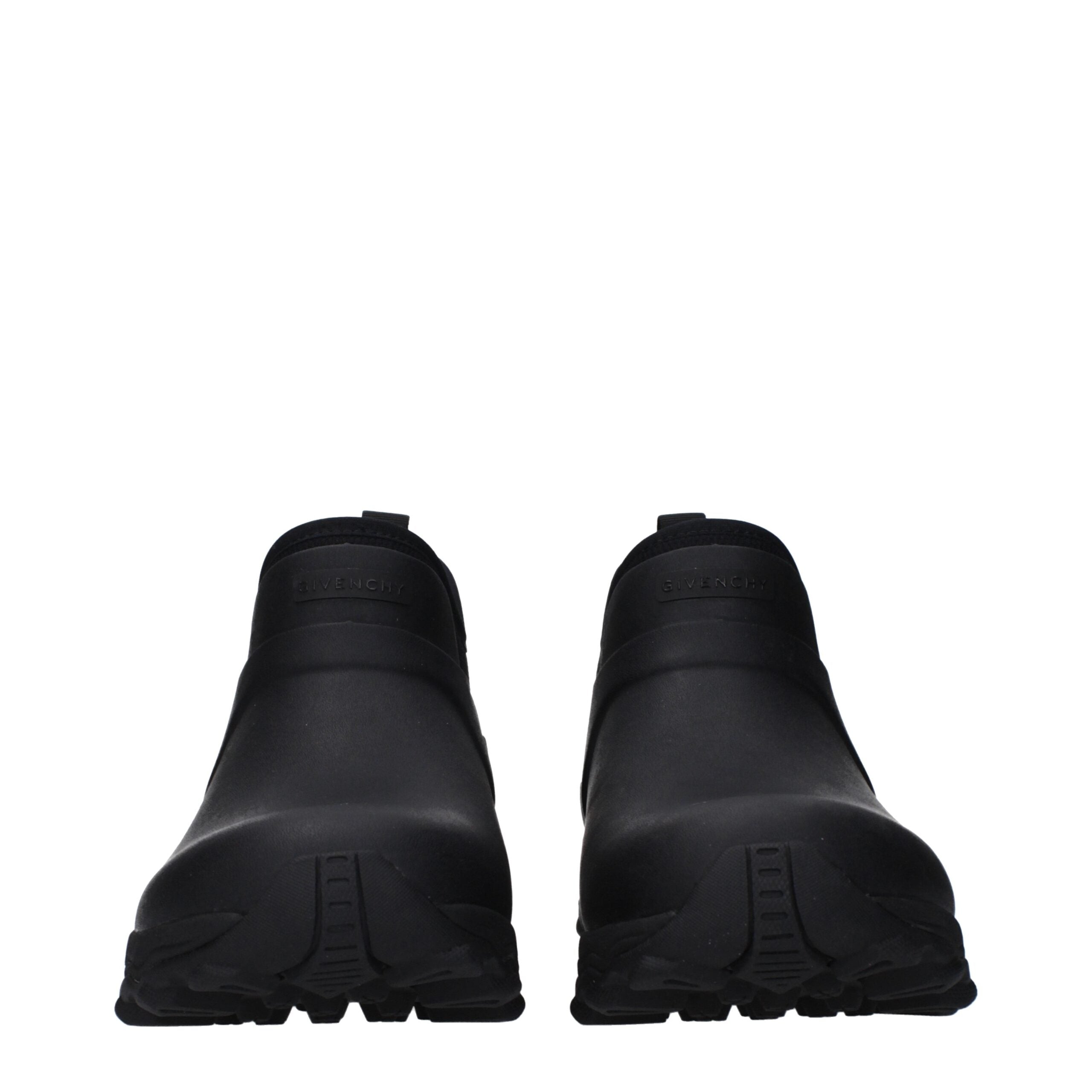 Givenchy Black Cotton Ankle Men's Boots