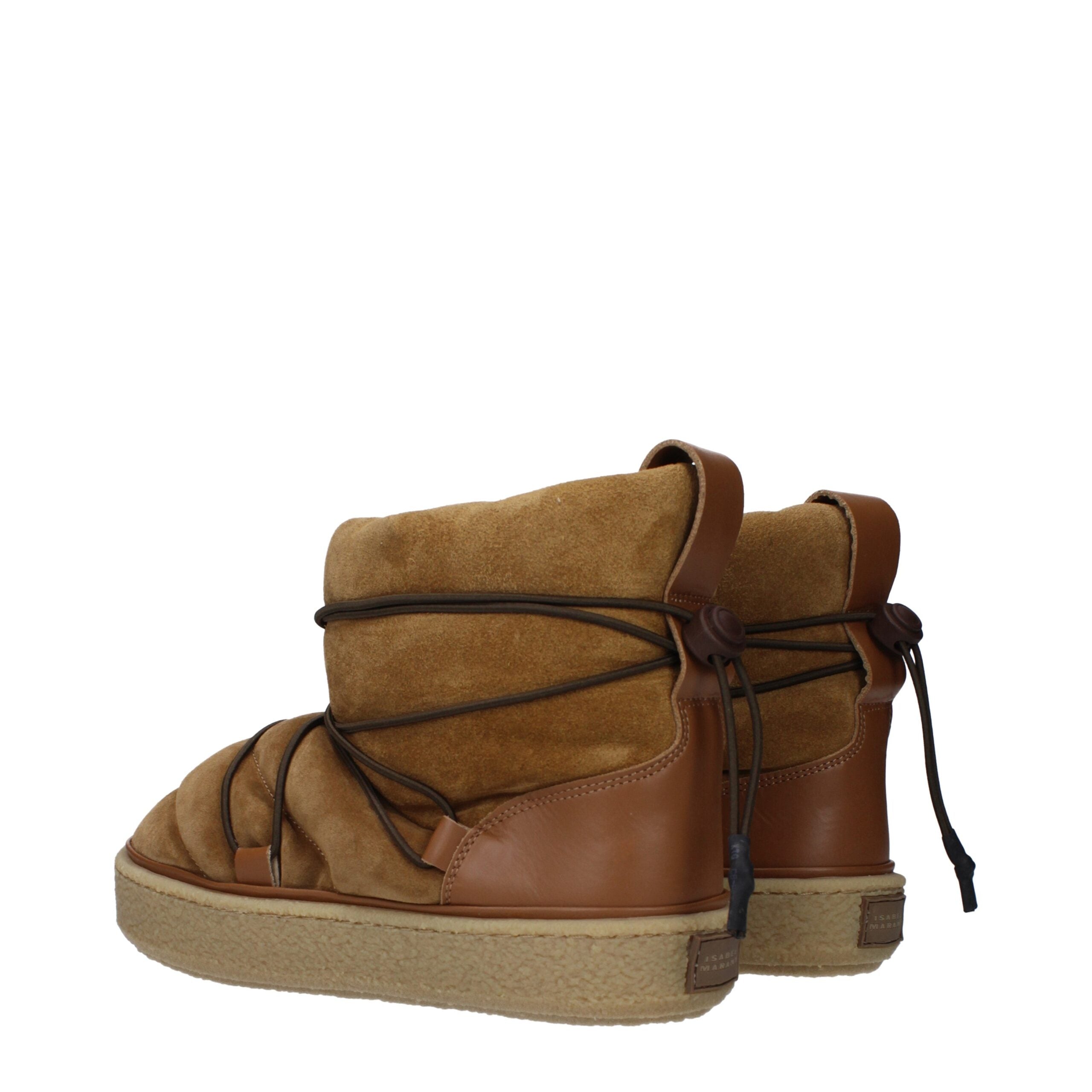 Isabel Marant Brown Leather Ankle Women's Boots