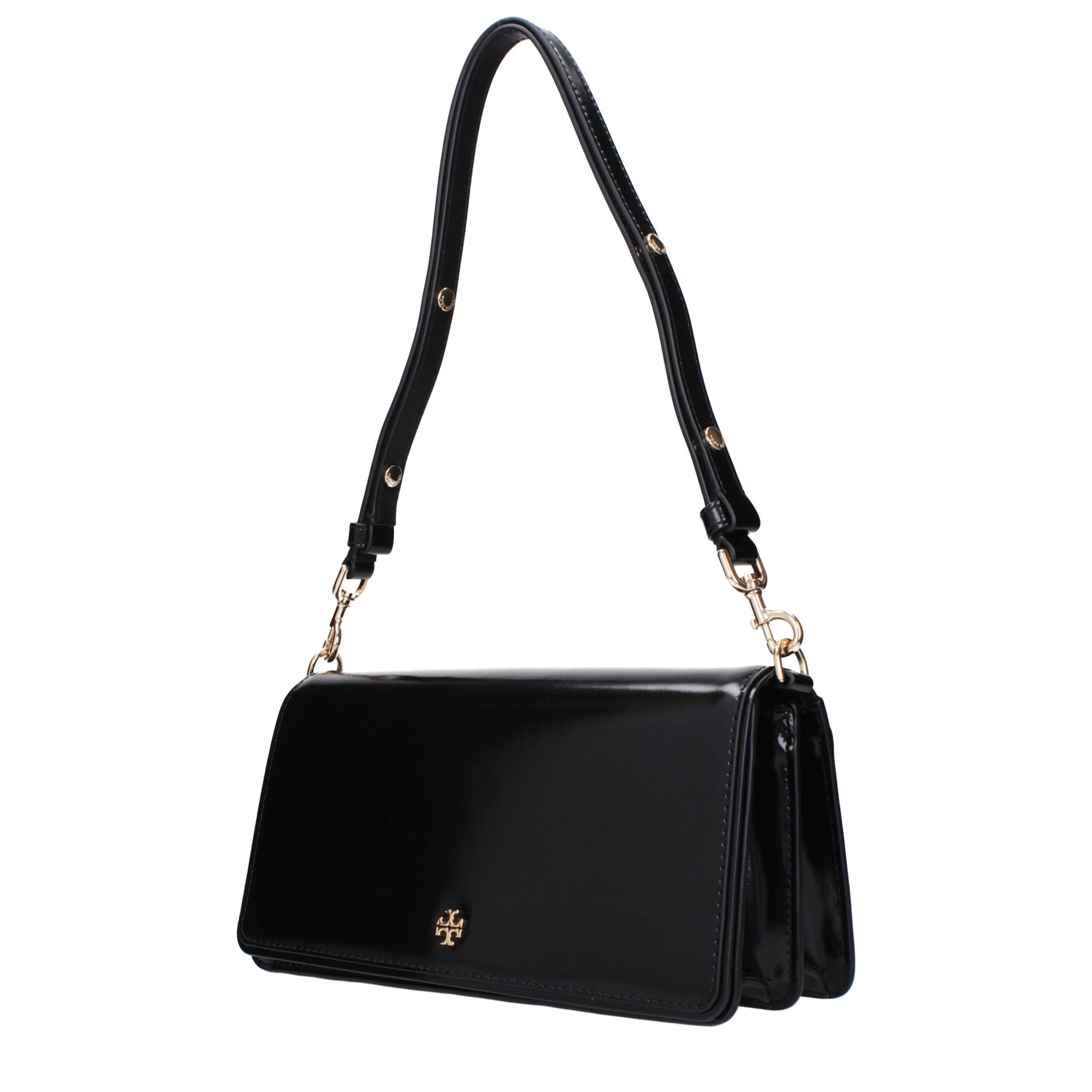 Tory Burch Black Leather Shoulder Women's Bag