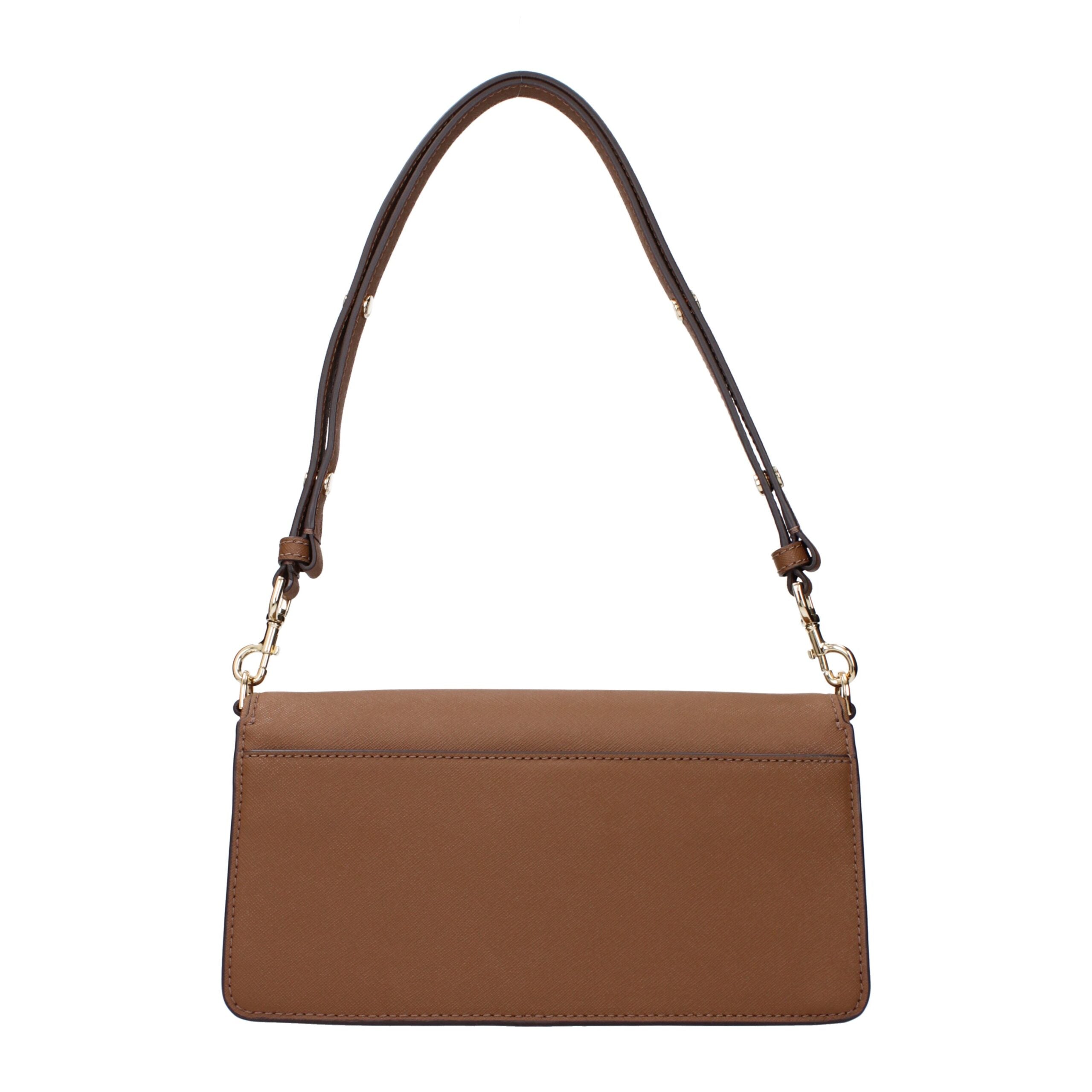 Tory Burch Brown Leather Shoulder Women's Bag