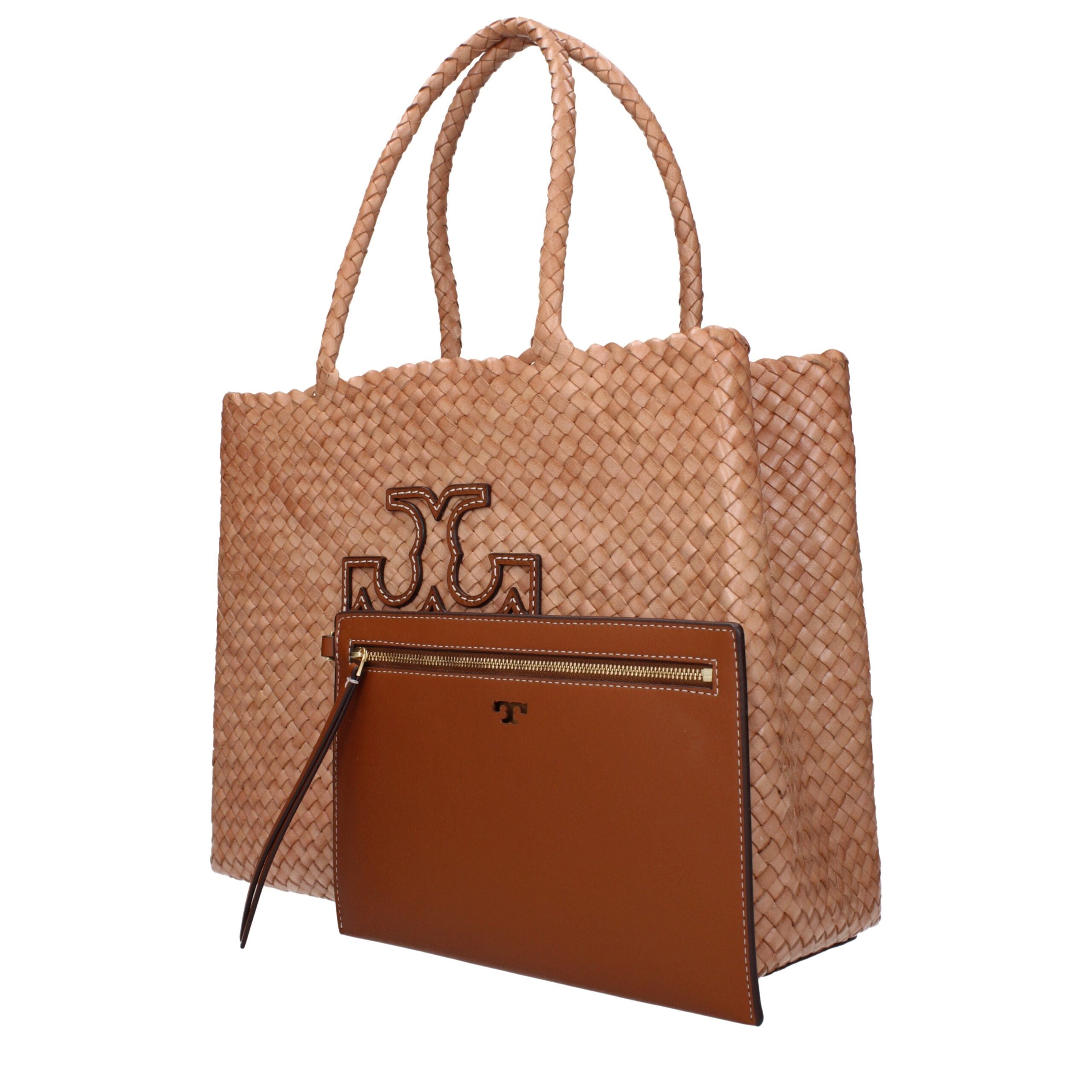 Tory Burch Pink Leather Shoulder Women's Bag