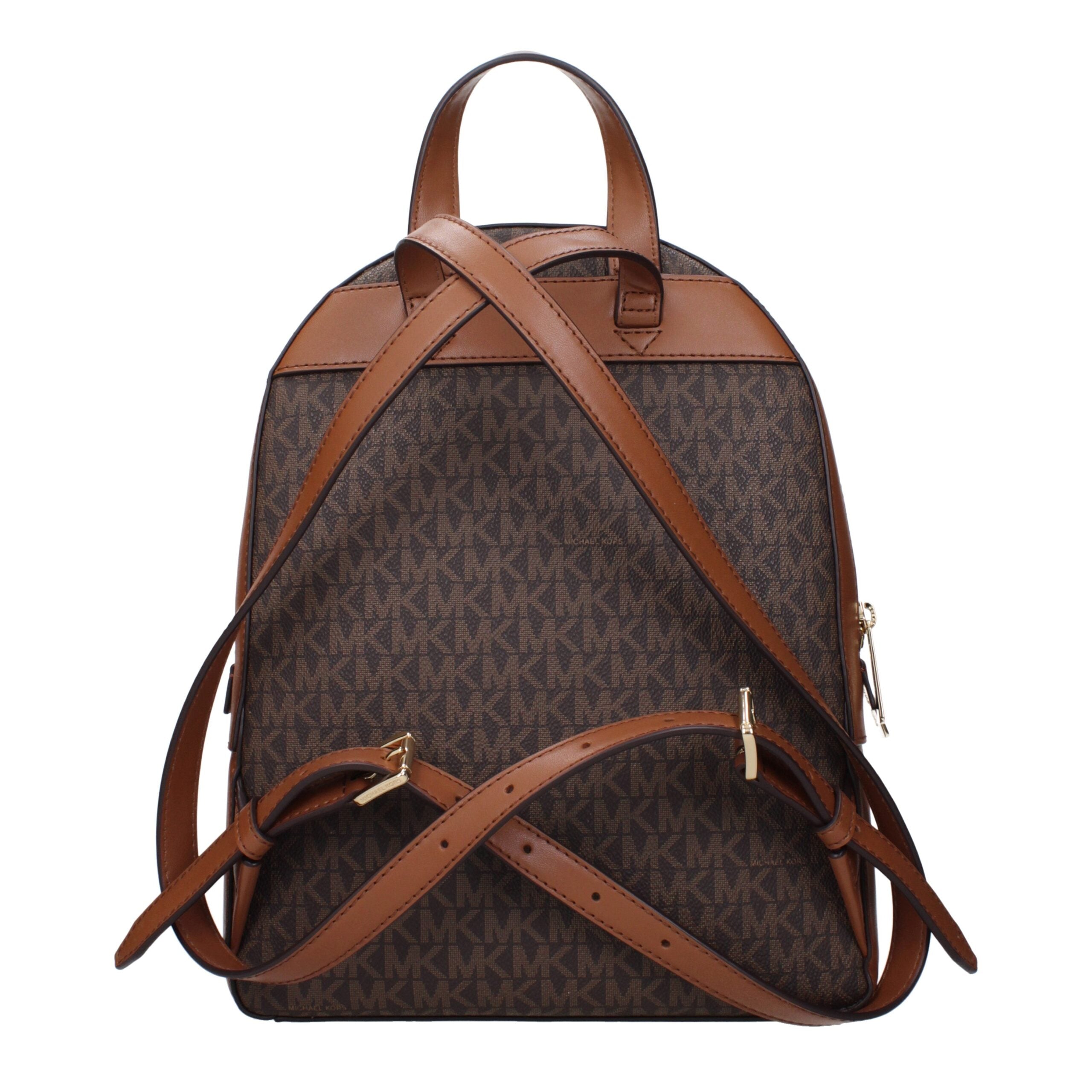 Michael Kors Brown Fabric Women's Backpack