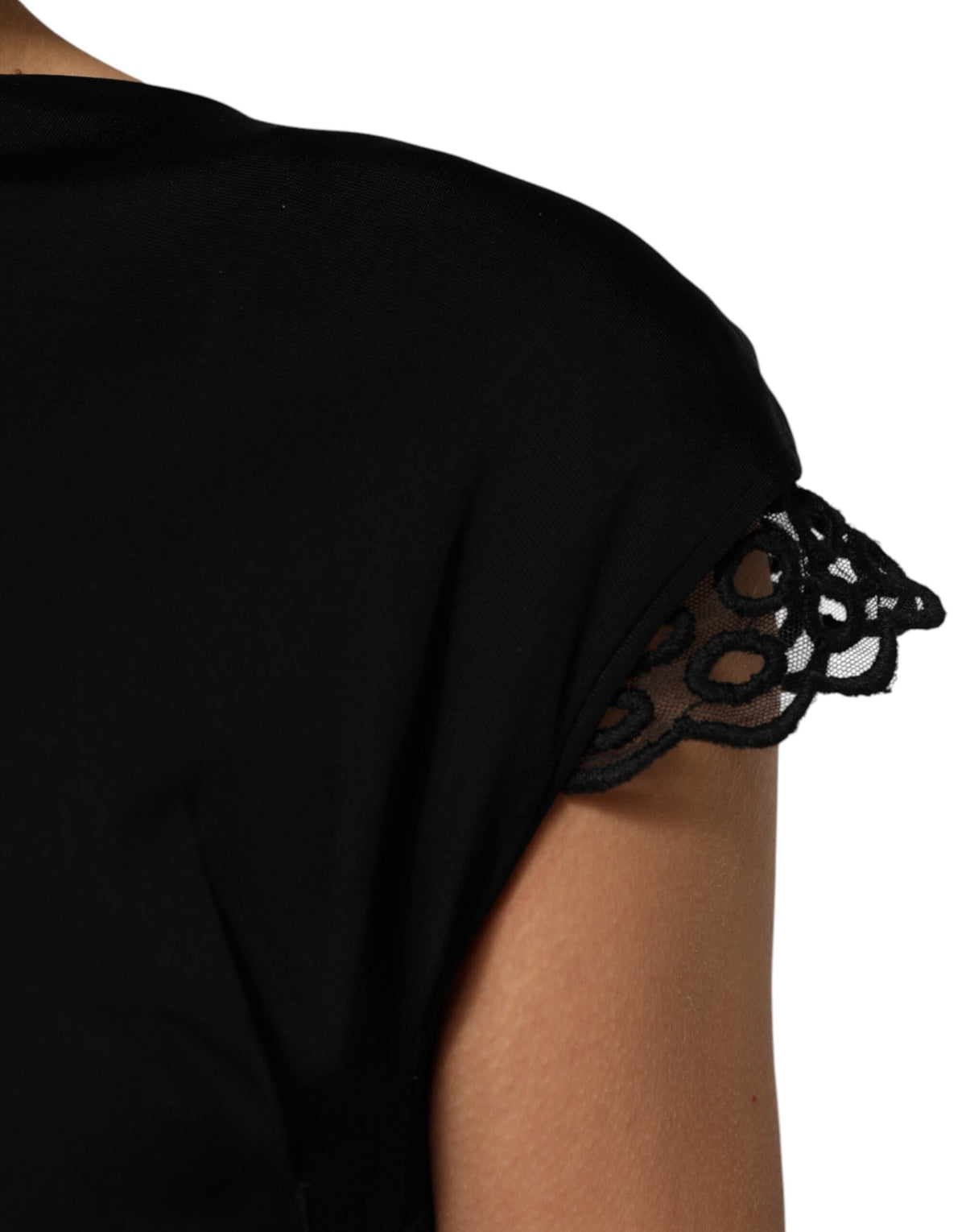 Roberto Cavalli Black Bodycon Short Sleeves Women's Dress (Pre-Owned)