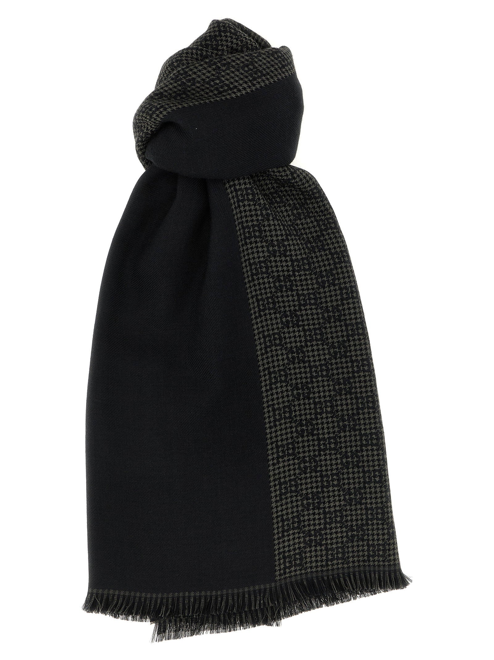 Gucci Men's Wool Silk Scarf