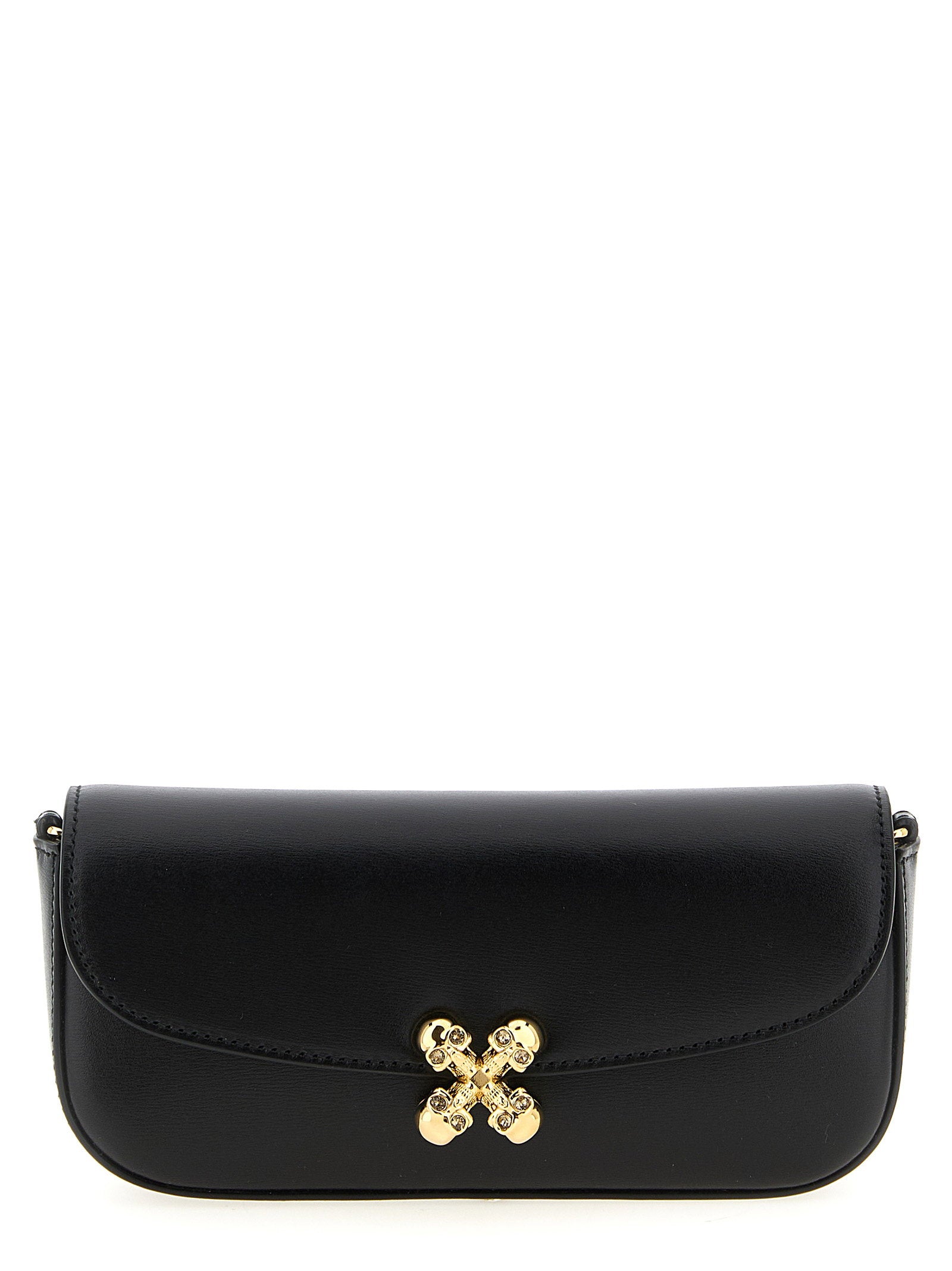 Alexander Mcqueen Women's Skull Flower Small Crossbody Bag
