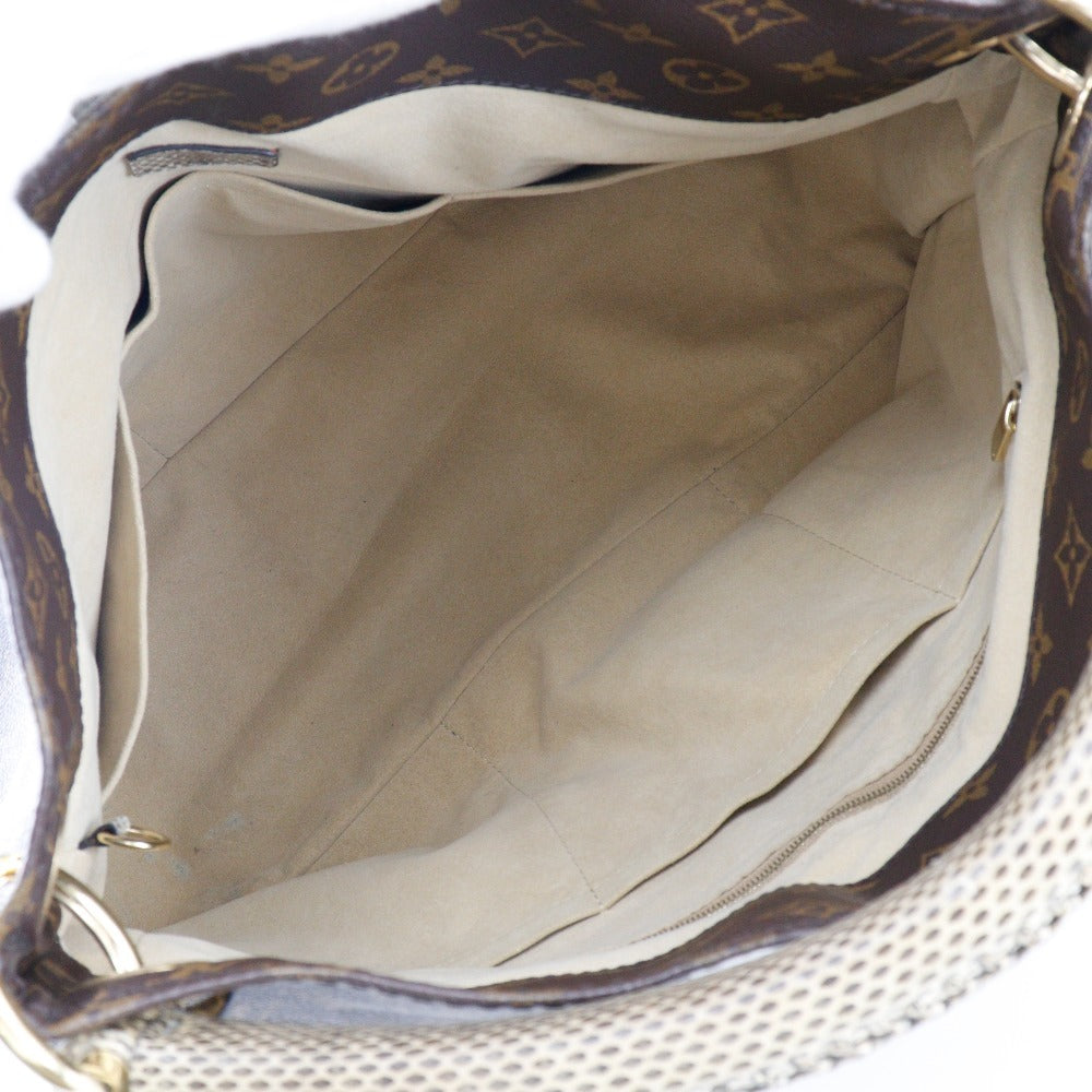 Louis Vuitton Artsy Brown Canvas Shoulder Bag (Pre-Owned)