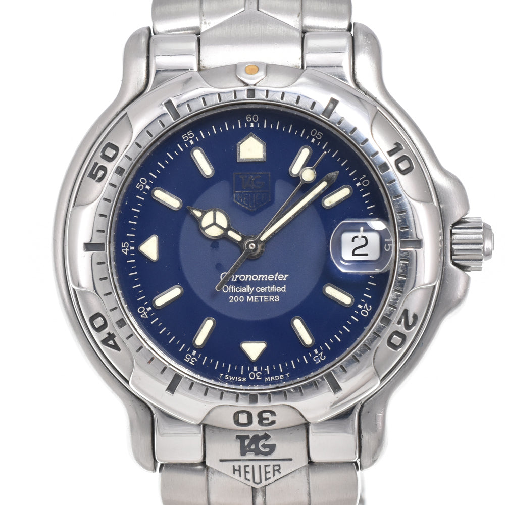 Tag Heuer 6000 Chronometer Stainless Steel Watch (Pre-Owned)