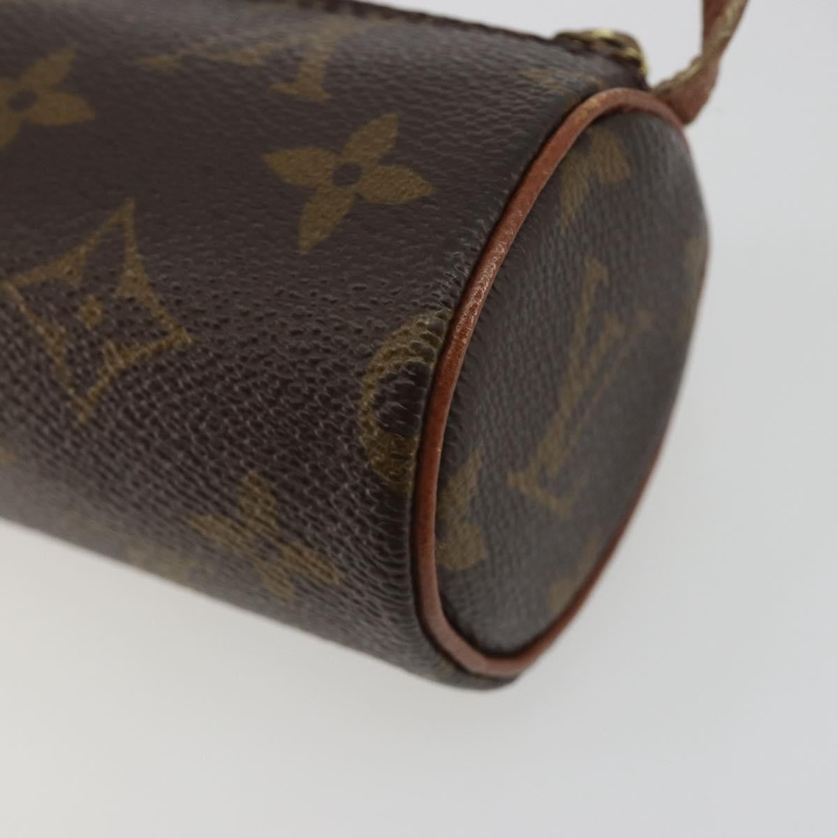 Louis Vuitton Pochette Papillon Monogram Brown Canvas Clutche & Pouche Bag (Pre-Owned)