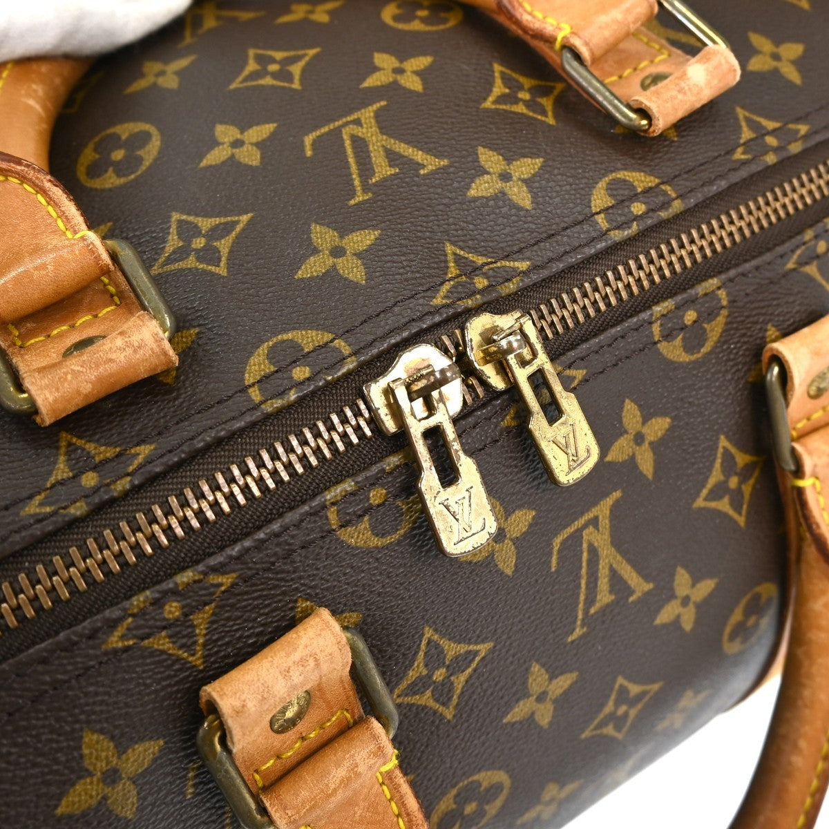 Louis Vuitton Keepall Monogram Brown Canvas Travel Bag Bag (Pre-Owned)