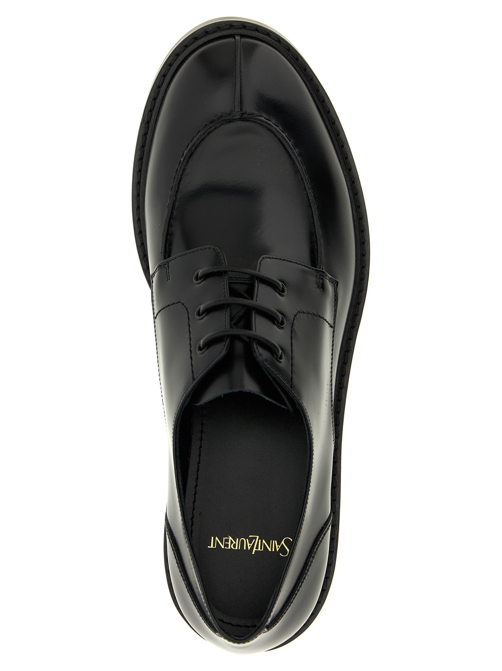 Saint Laurent Men's Lino Lace Up Shoes