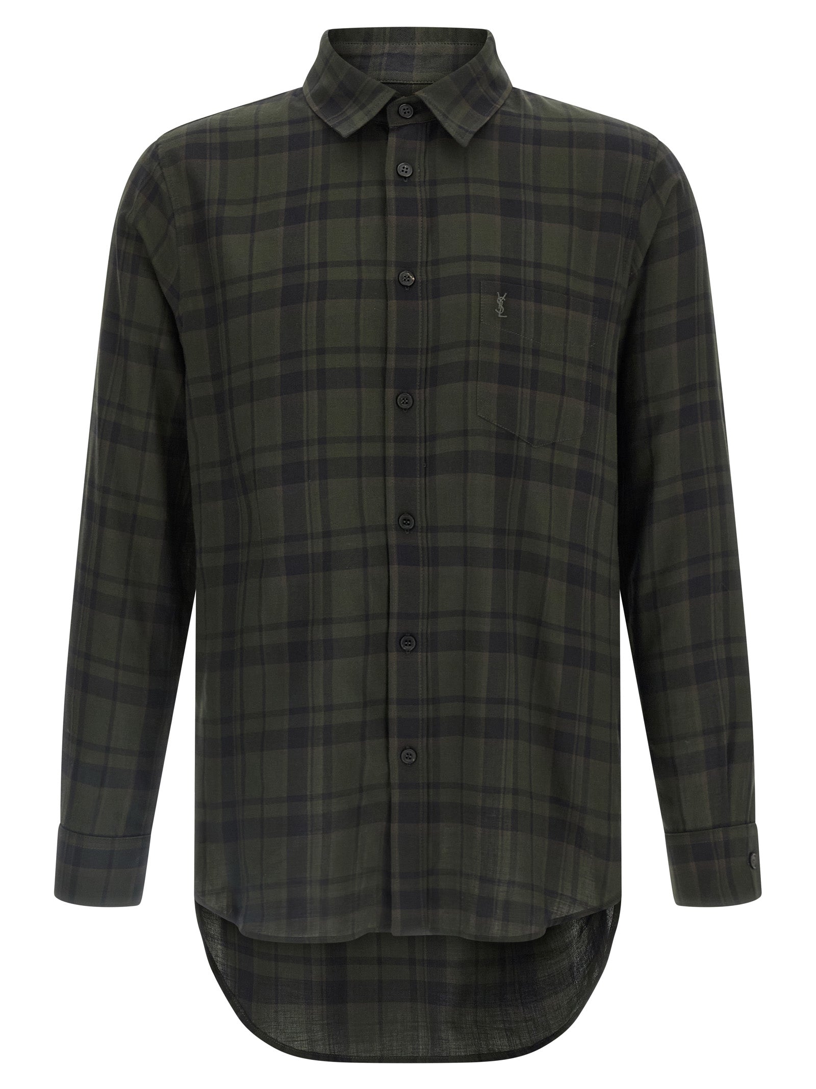 Saint Laurent Men's Cassandre Shirt