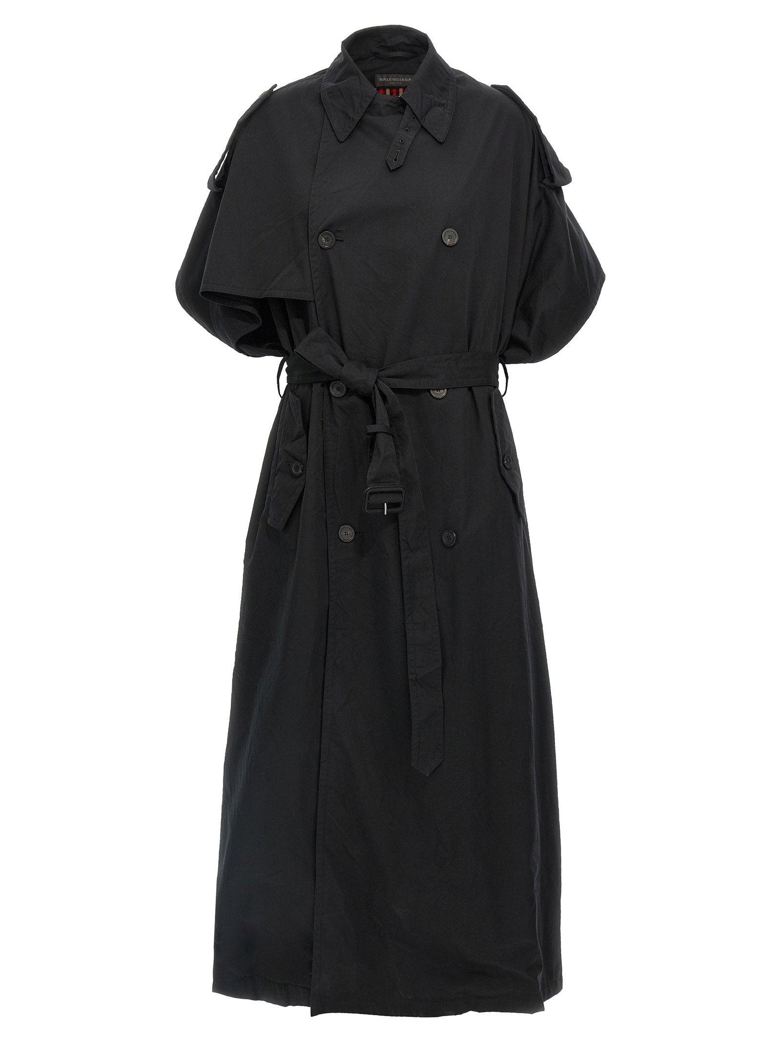 Balenciaga Women's Stole Trench Coat