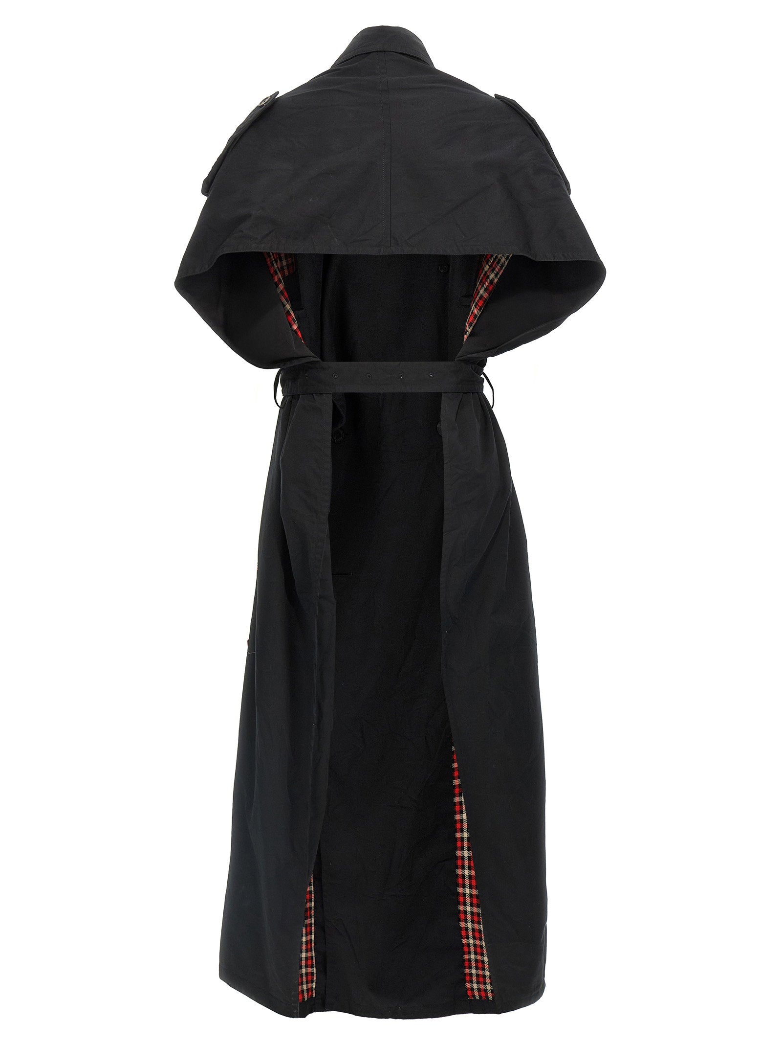 Balenciaga Women's Stole Trench Coat