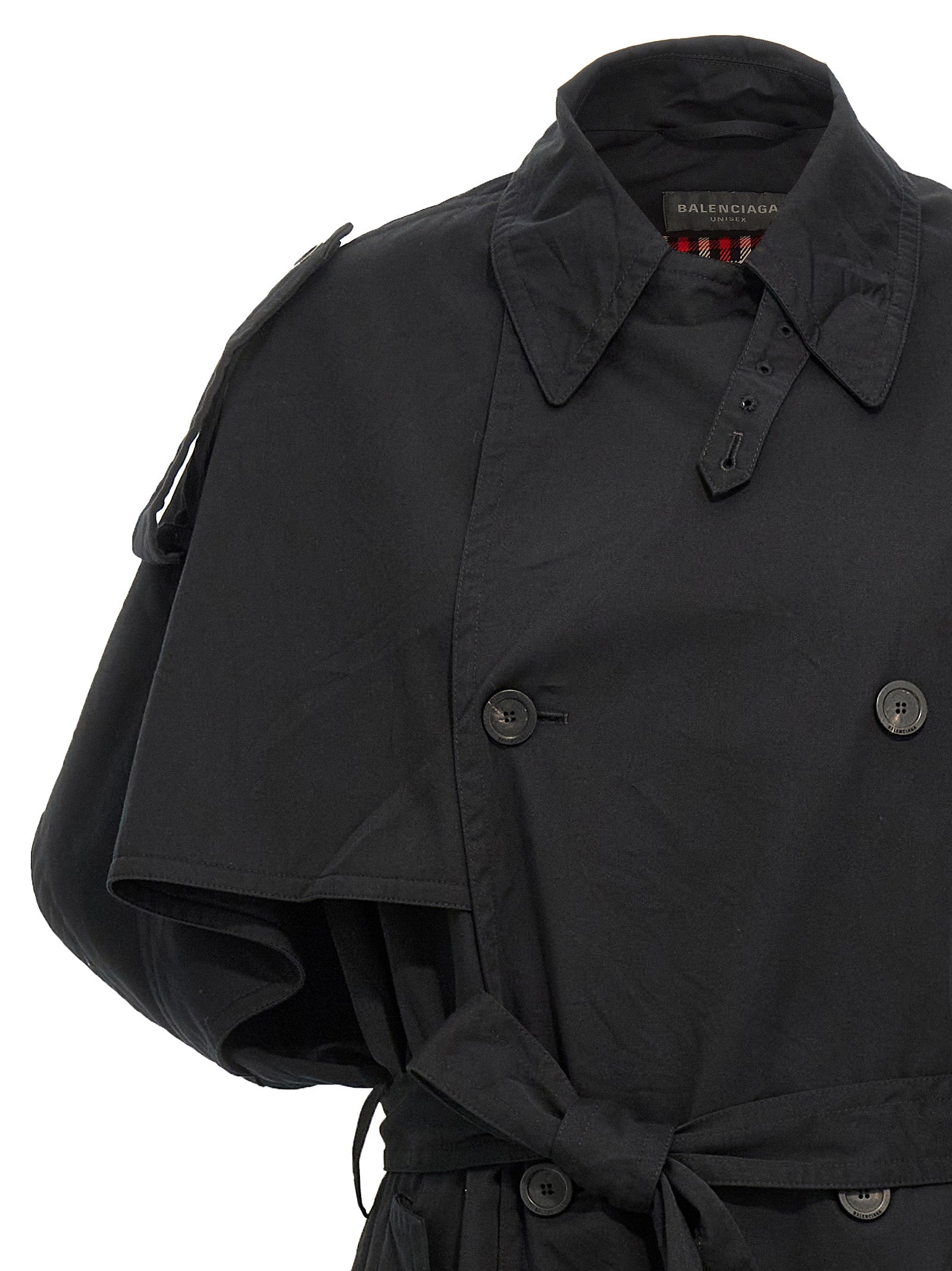 Balenciaga Women's Stole Trench Coat
