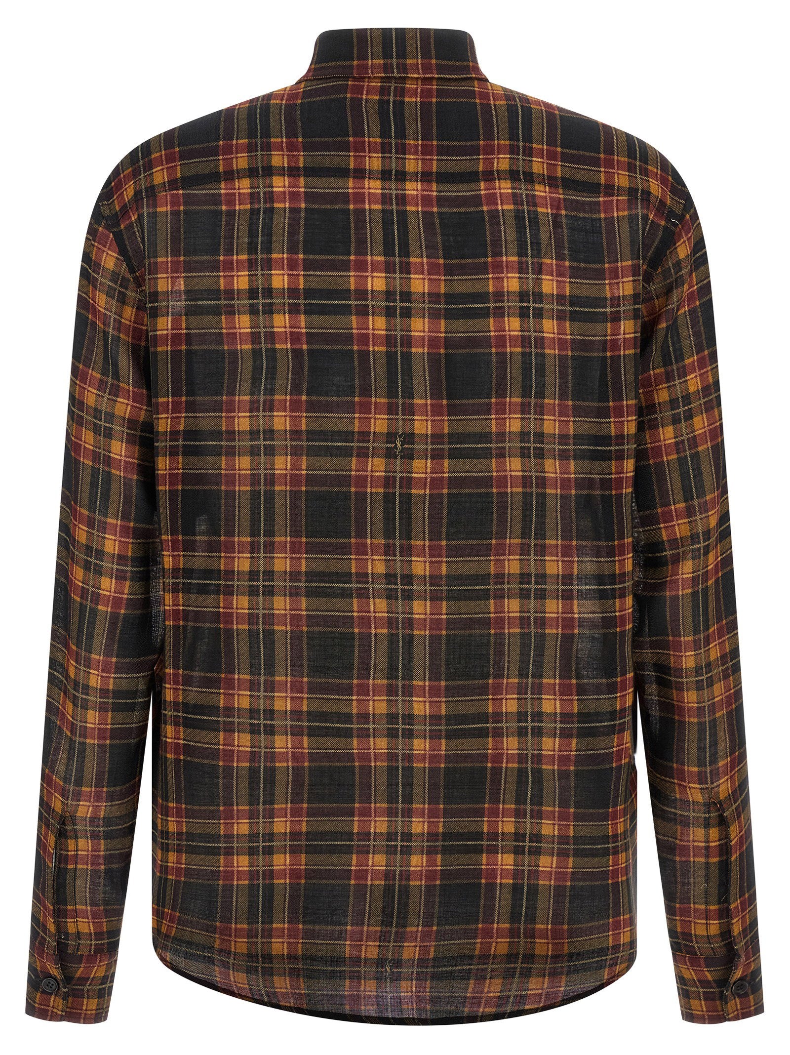 Saint Laurent Women's Cassandre Lavallière Shirt