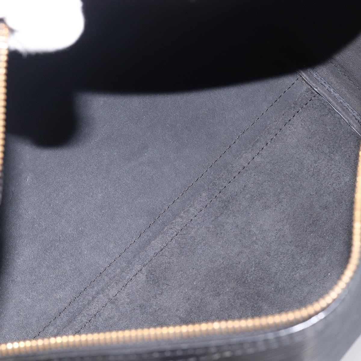 Louis Vuitton Speedy Epi Leather Black Leather Handbag (Pre-Owned)