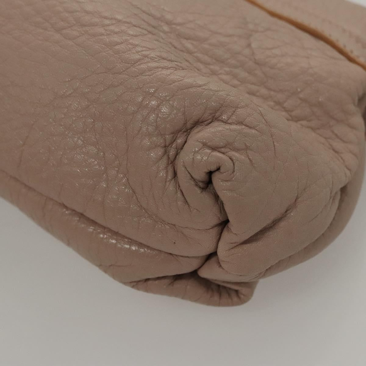 Chloe Lily Leather Pink Leather Handbag (Pre-Owned)