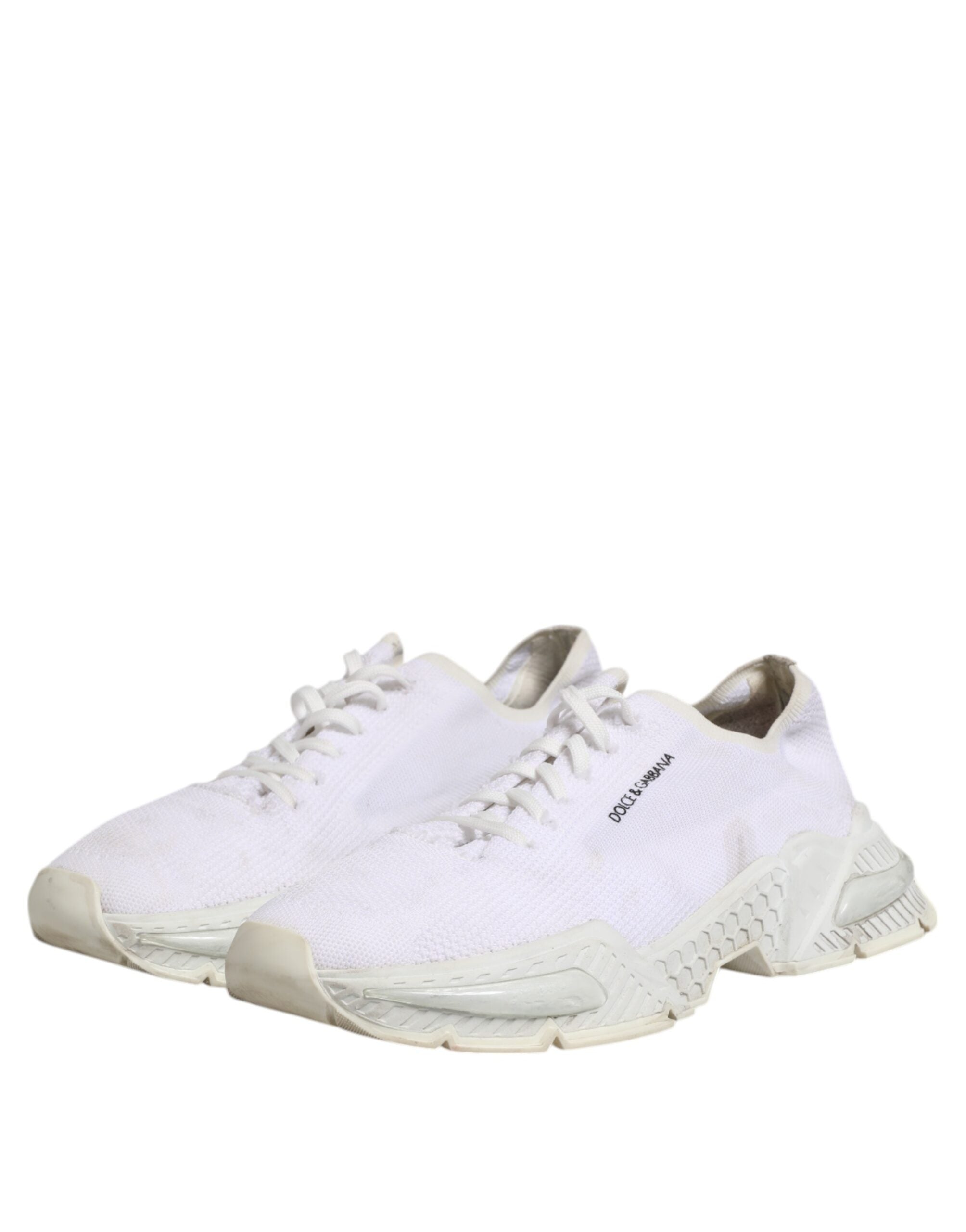 Dolce & Gabbana White Airmaster Low Top Men Sneakers Men's Shoes (Pre-Owned)