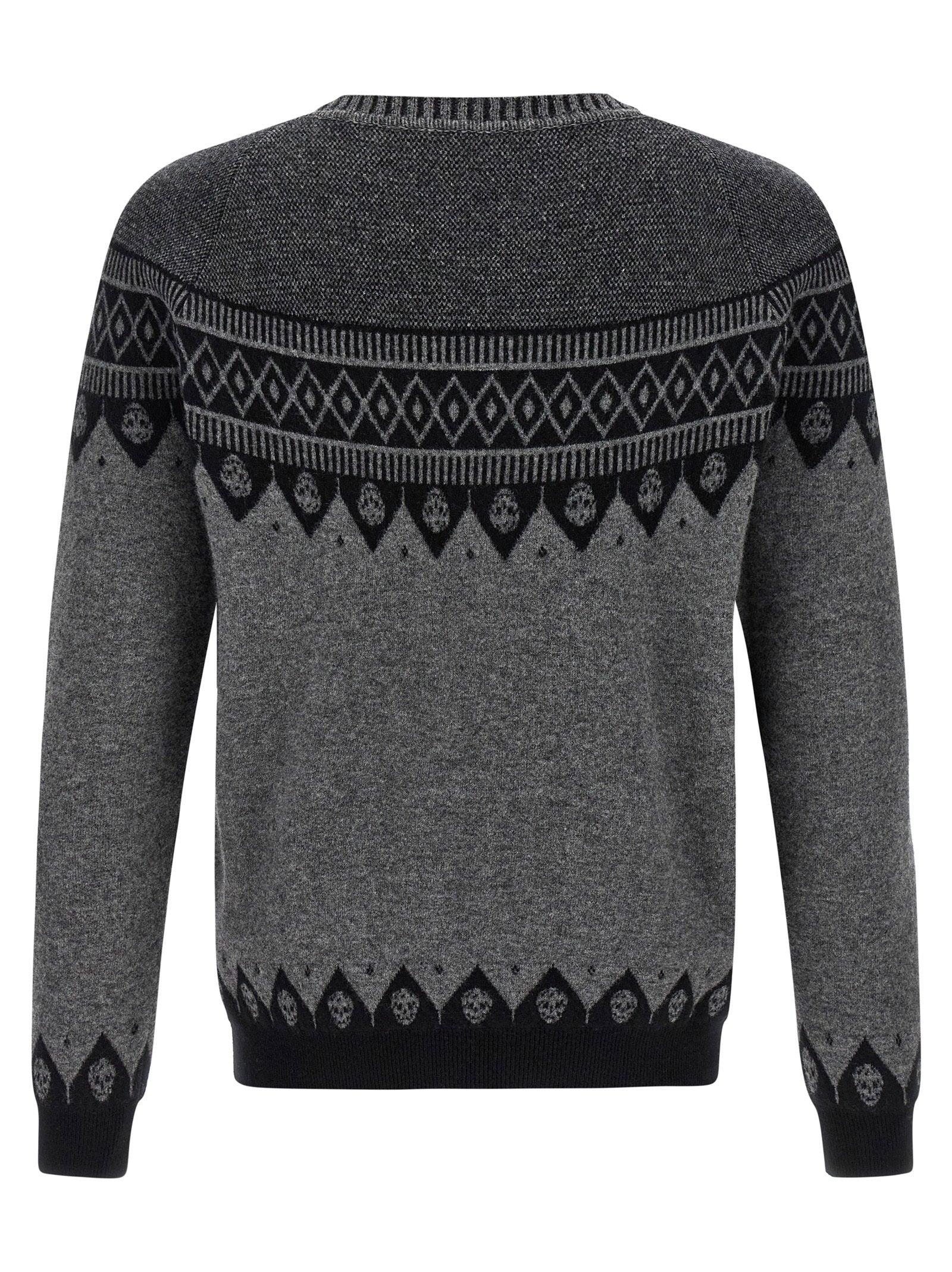 Alexander Mcqueen Men's Skull Sweater