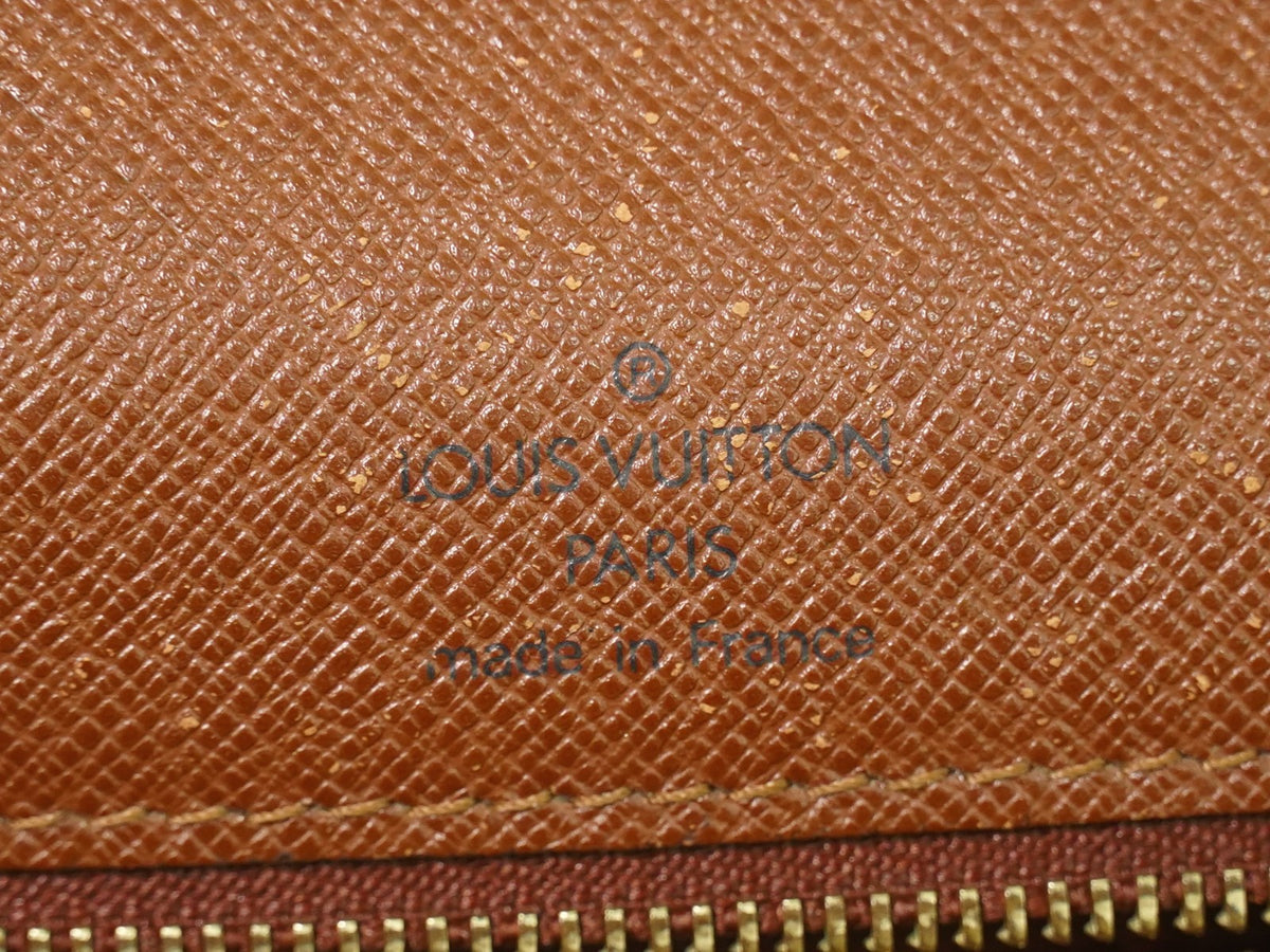 Louis Vuitton Monceau Monogram Canvas Brown Canvas Handbag (Pre-Owned)