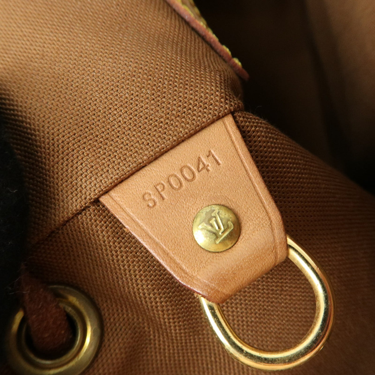 Louis Vuitton Vintage Montsouris Monogram Canvas Brown Canvas Backpack Bag (Pre-Owned)