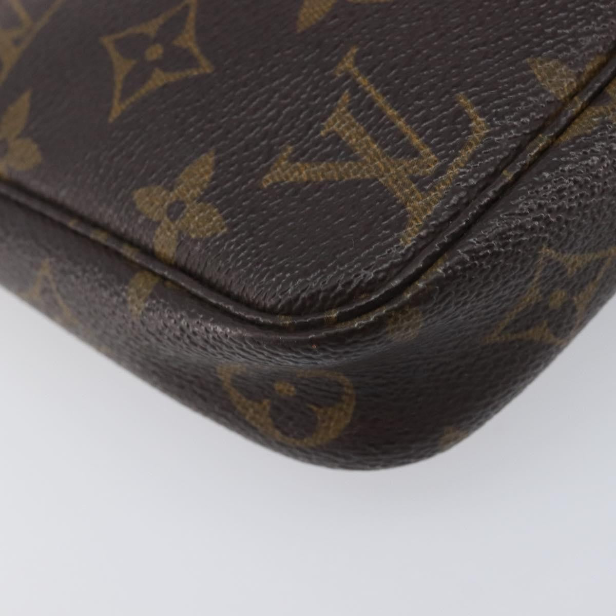 Louis Vuitton Pochette Accessoires Nm Monogram Canvas Brown Canvas Clutche & Pouche Bag (Pre-Owned)