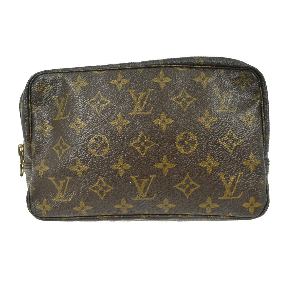Louis Vuitton Trousse Toiletry Monogram Canvas Brown Canvas Toiletry Case Accessory (Pre-Owned)
