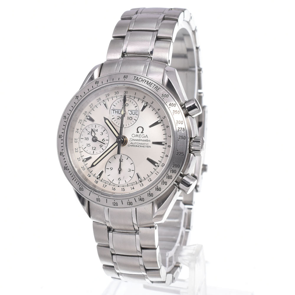 Omega Speedmaster Triple Calendar Chronograph Automatic Stainless Steel Watch (Pre-Owned)