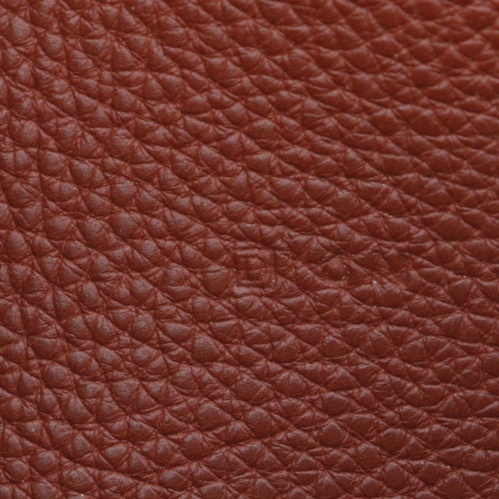 Hermès Dogon Burgundy Leather Wallet (Pre-Owned)