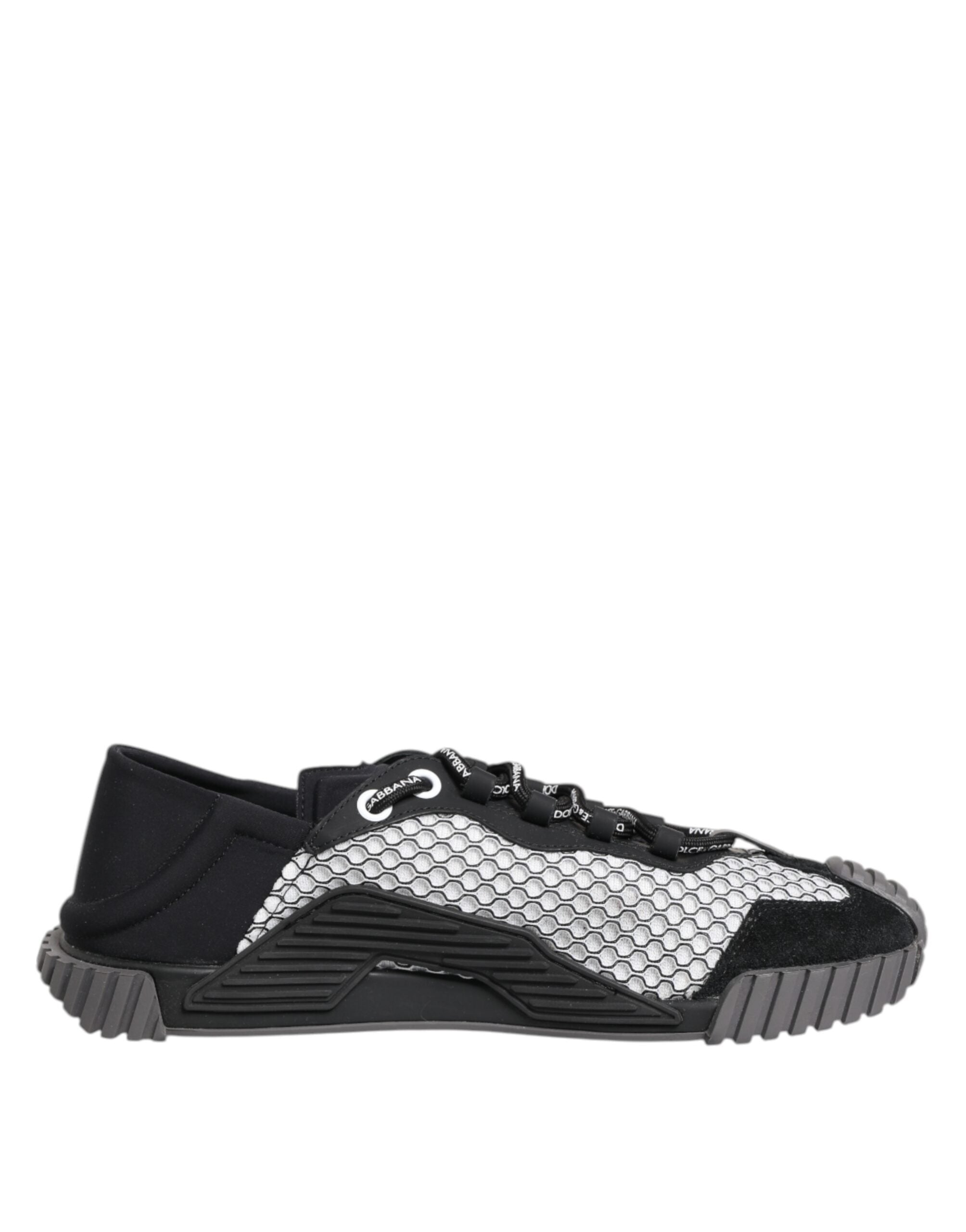 Dolce & Gabbana Multicolor Lace Up Low Top NS1 Sneakers Men's Shoes