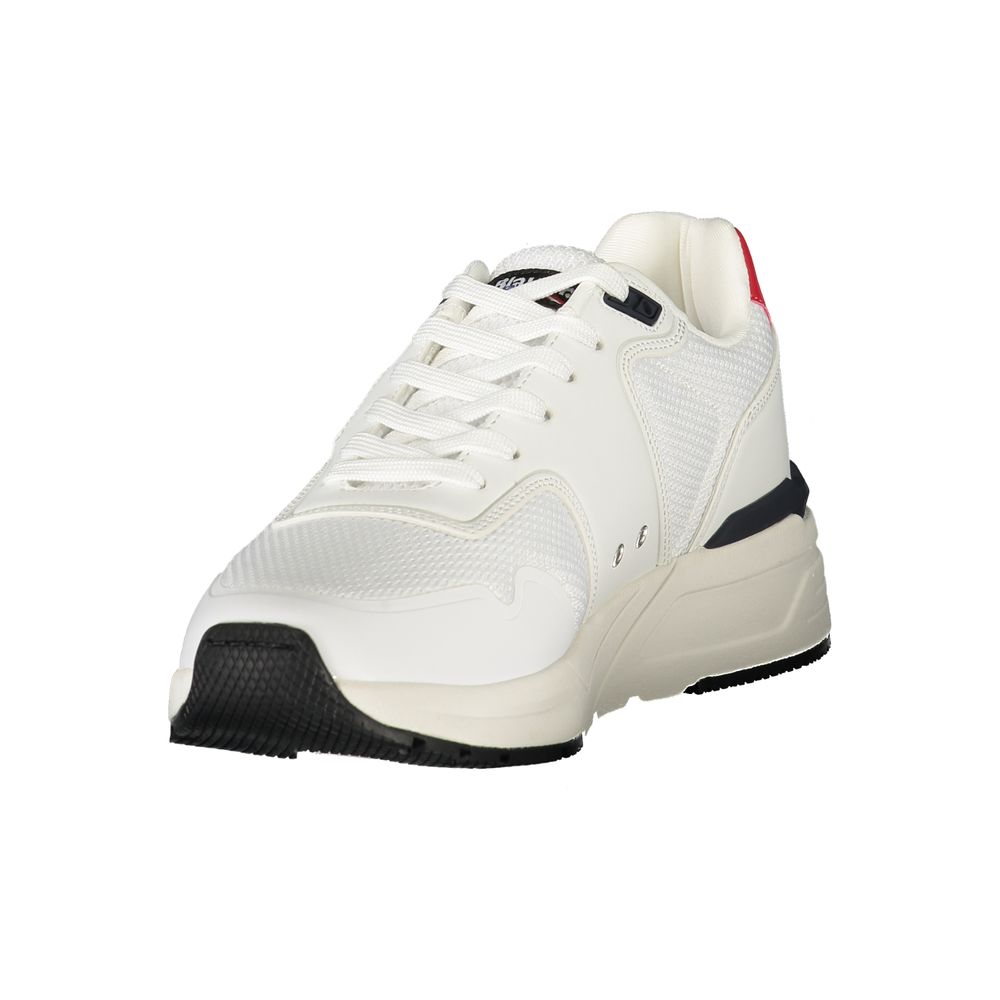Blauer White Polyester Men's Men's Sneaker