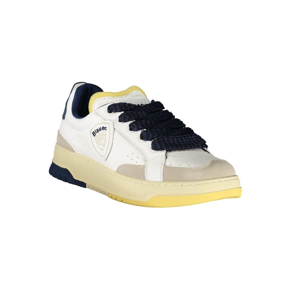 Blauer Bianco Poliuretano Men Men's Sneaker
