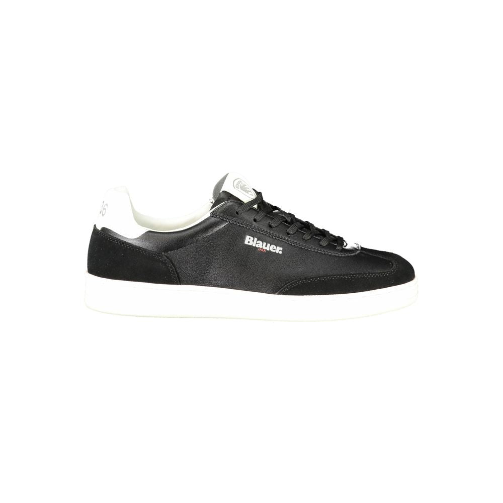 Blauer Black Polyurethane Men's Men's Sneaker
