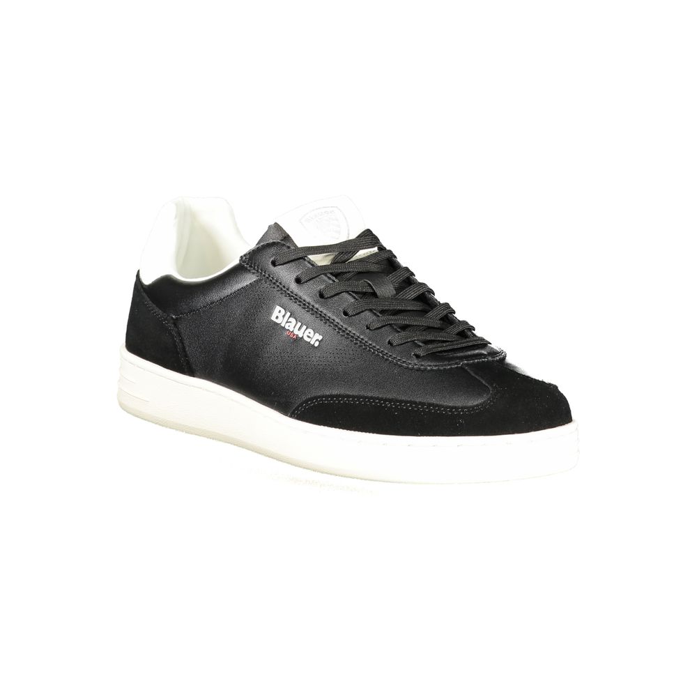 Blauer Black Polyurethane Men's Men's Sneaker