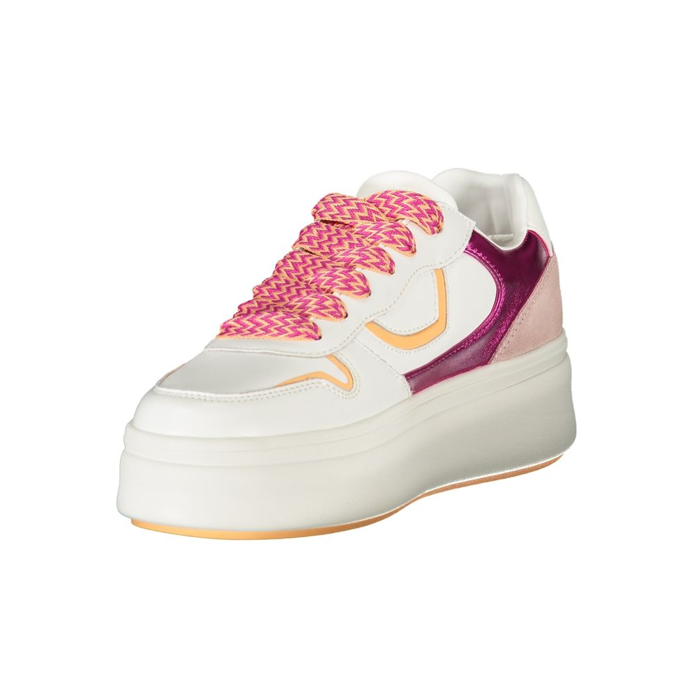 Blauer White Polyurethane Women Women's Sneaker