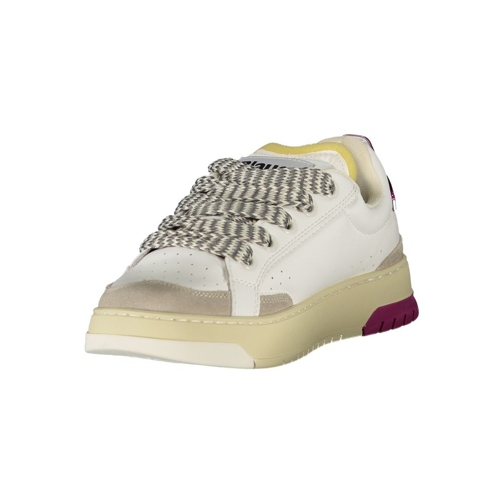 Blauer White Polyurethane Women Women's Sneaker