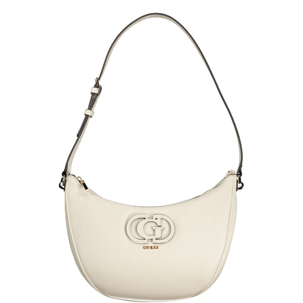 Guess Jeans Bianco Polyurethane Women Women's Handbag