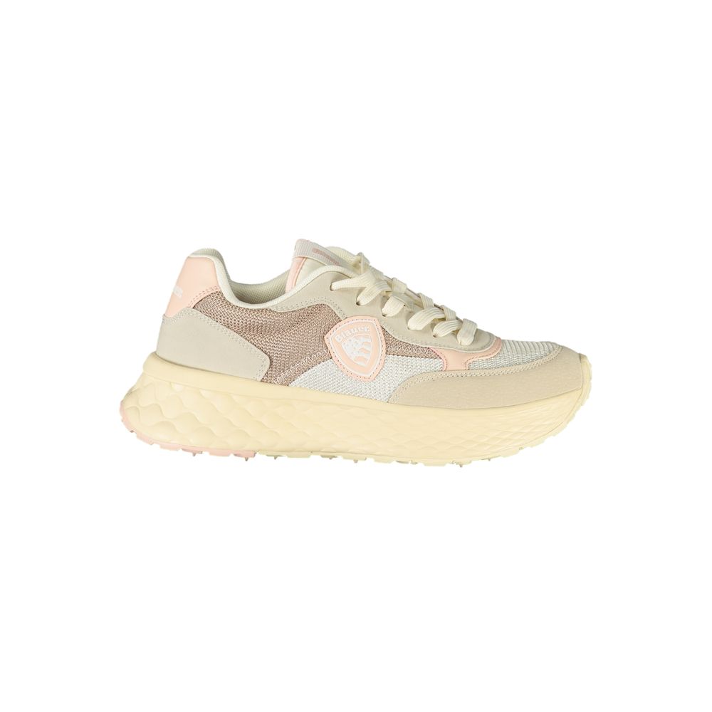 Blauer Beige Polyurethane Women Women's Sneaker