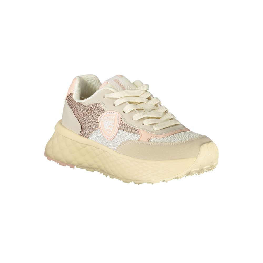 Blauer Beige Polyurethane Women Women's Sneaker
