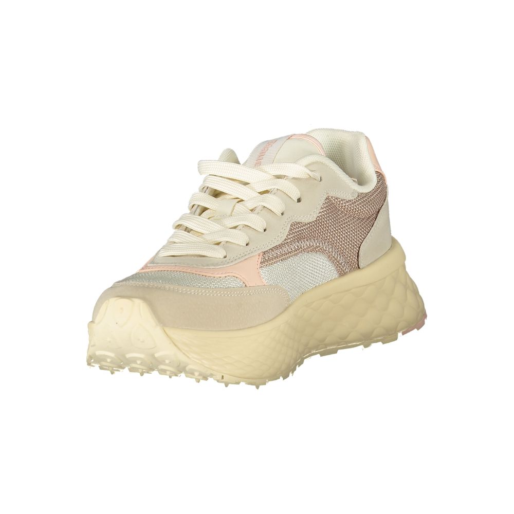 Blauer Beige Polyurethane Women Women's Sneaker