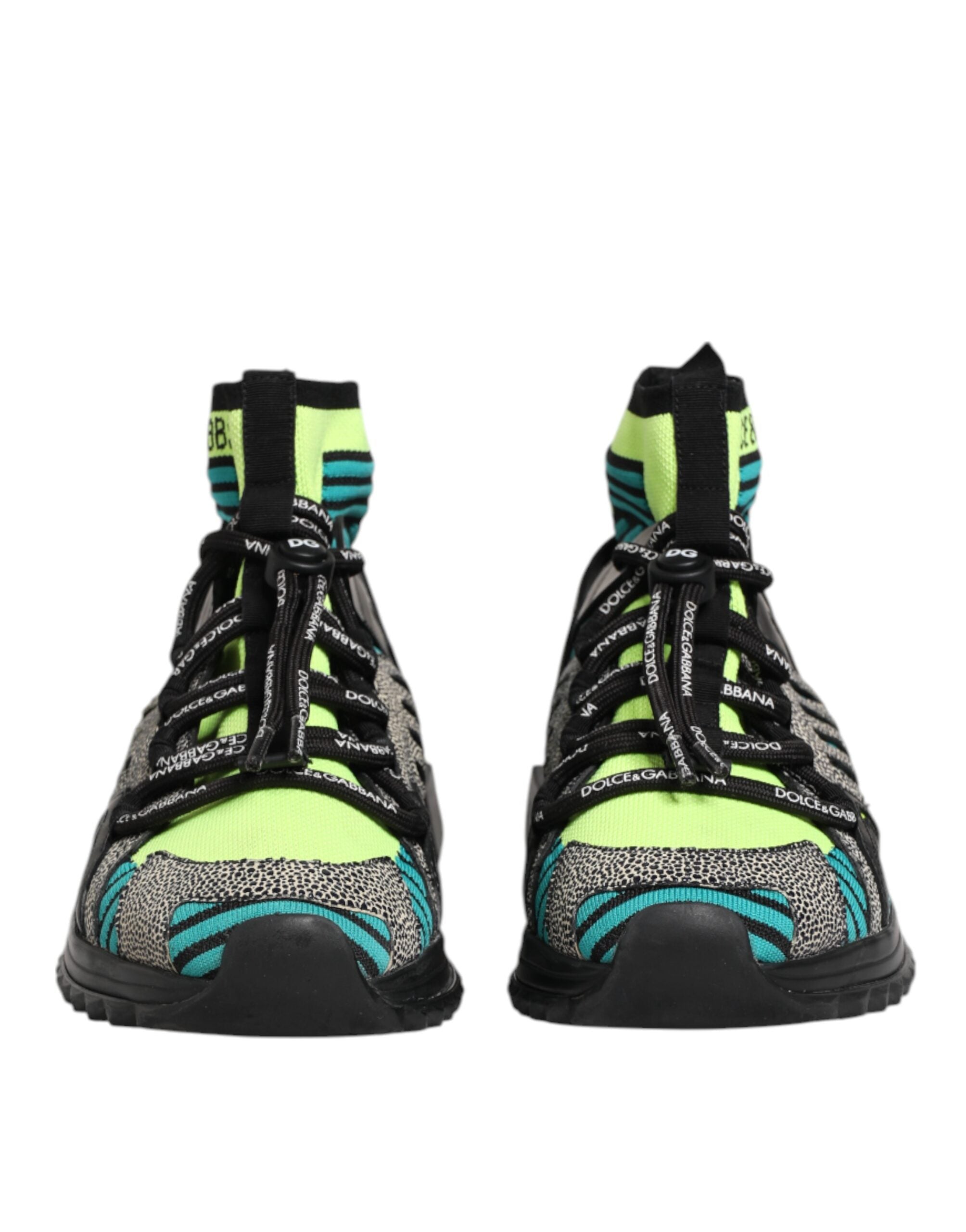 Dolce & Gabbana Multicolor Sorrento Socks Men Sneakers Men's Shoes