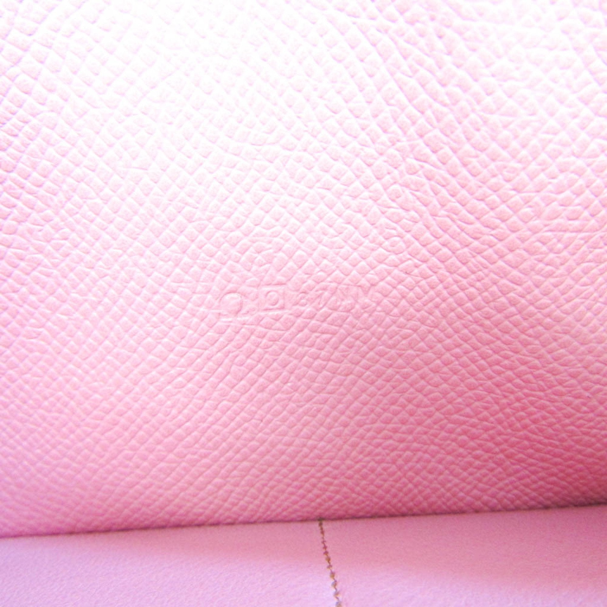 Hermès Azap Pink Leather Wallet (Pre-Owned)