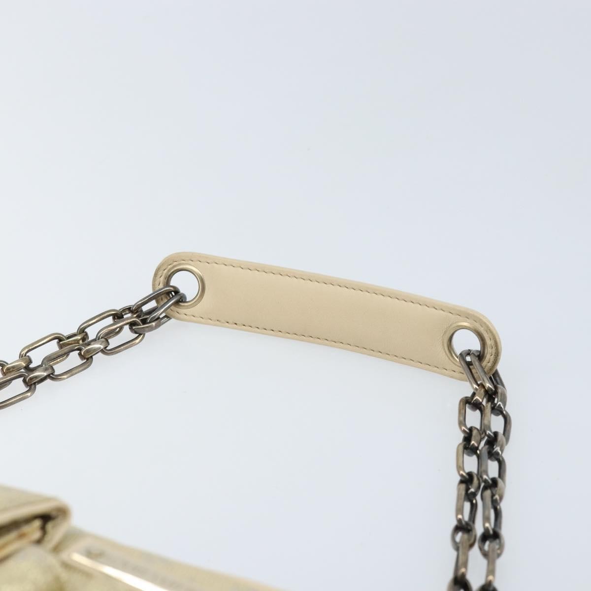 Louis Vuitton Mckenna Mini Lin Gold Canvas Shoulder Bag Bag (Pre-Owned)