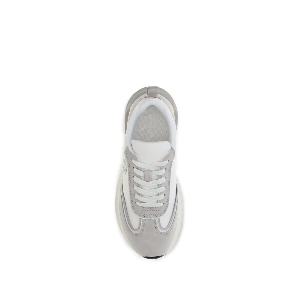 Tory Burch White Calf Leather Bos Taurus Athletic Women's Sneakers